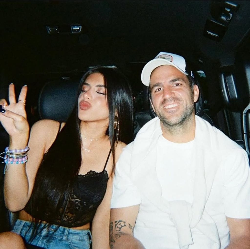 Maria Taktouk, la hija de Daniella Seeman, a la que Cesc Fabregas quiere como si fuera suya