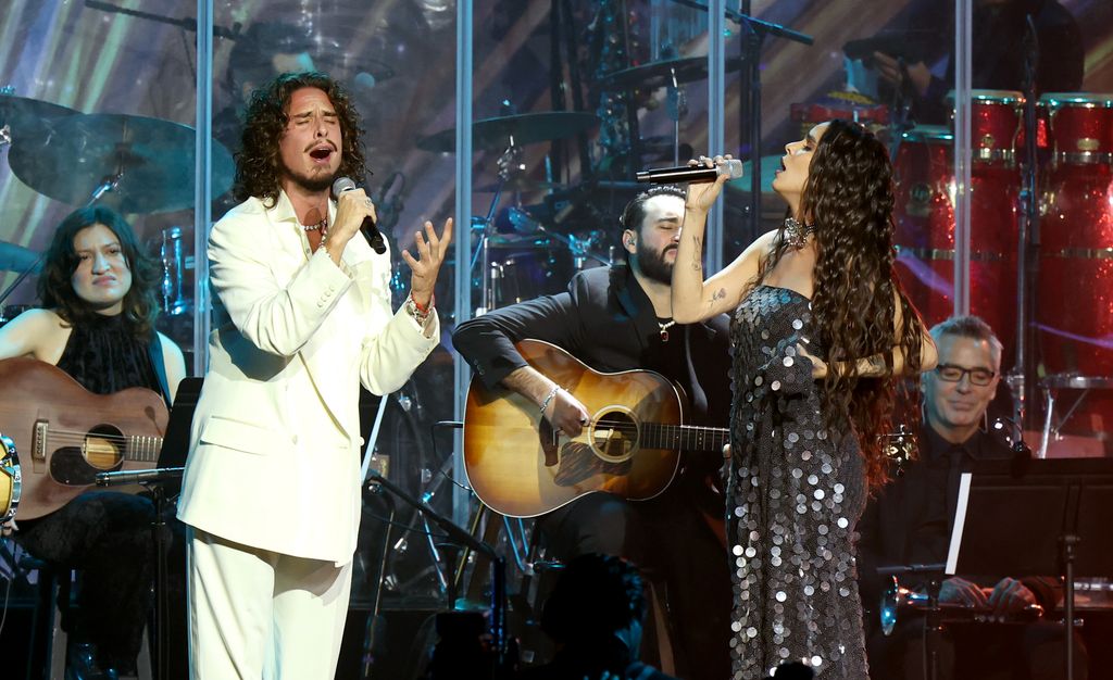 Kiki Morente y Ángeles Toledano 