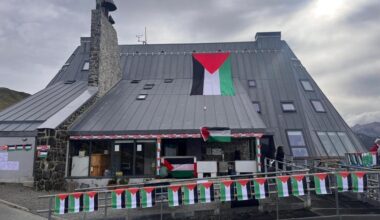 Cuatro encausados en Navarra por las protestas durante el paso de la Vuelta Ciclista en Lumbier