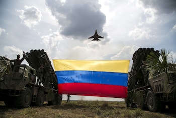 Un avión de combate ruso
