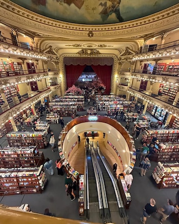 La librería Yenny-Grand Splendid, en