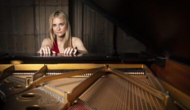La pianista y abogada compostelana Isabel Dobarro