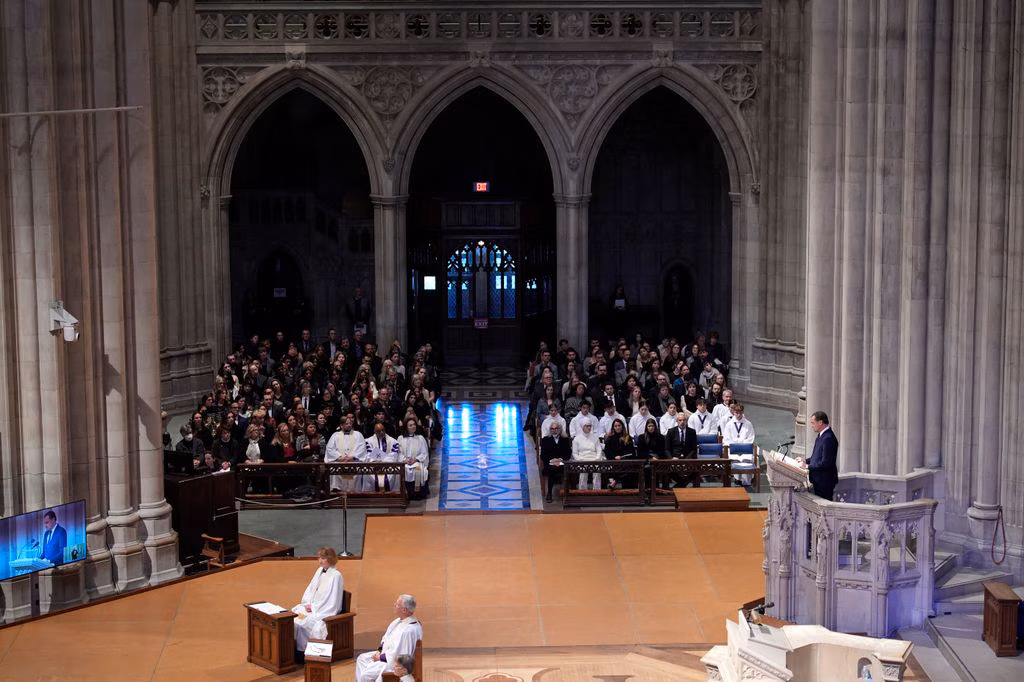 Funeral de Jane Goodall en la Catedral de Washington el 12 de noviembre de 2025
