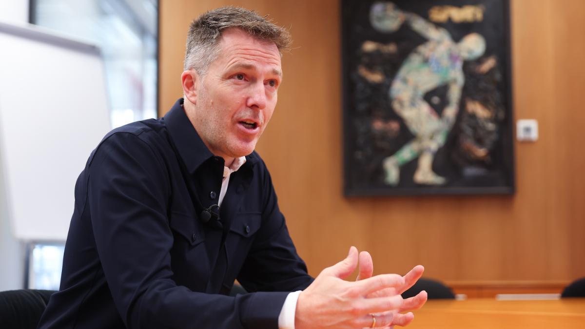 El alemán Bernd Reichart, consejero delegado de A22 Sports Management