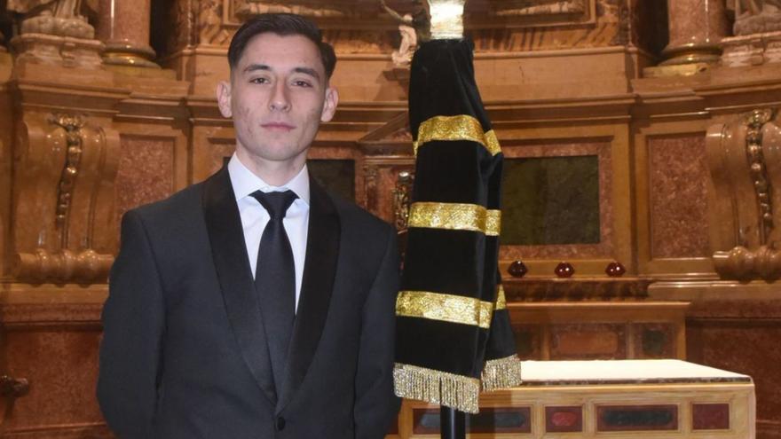 David Alonso Cuesta, artista coresino y autor del monumento dedicado a Ramón Álvarez.