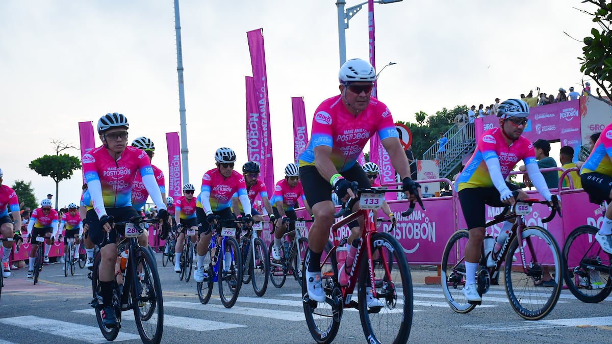 El Giro de Rigo conquistó a Barranquilla y el Atlántico: estos fueron los ganadores de la competencia recreativa