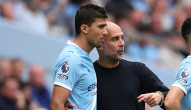 “Rodri dio un pequeño paso atrás hace tres semanas...”