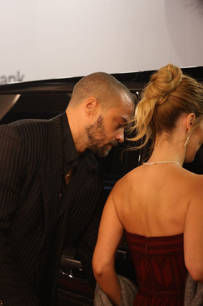 Alejandra Onieva, junto a su novio Jesse Williams