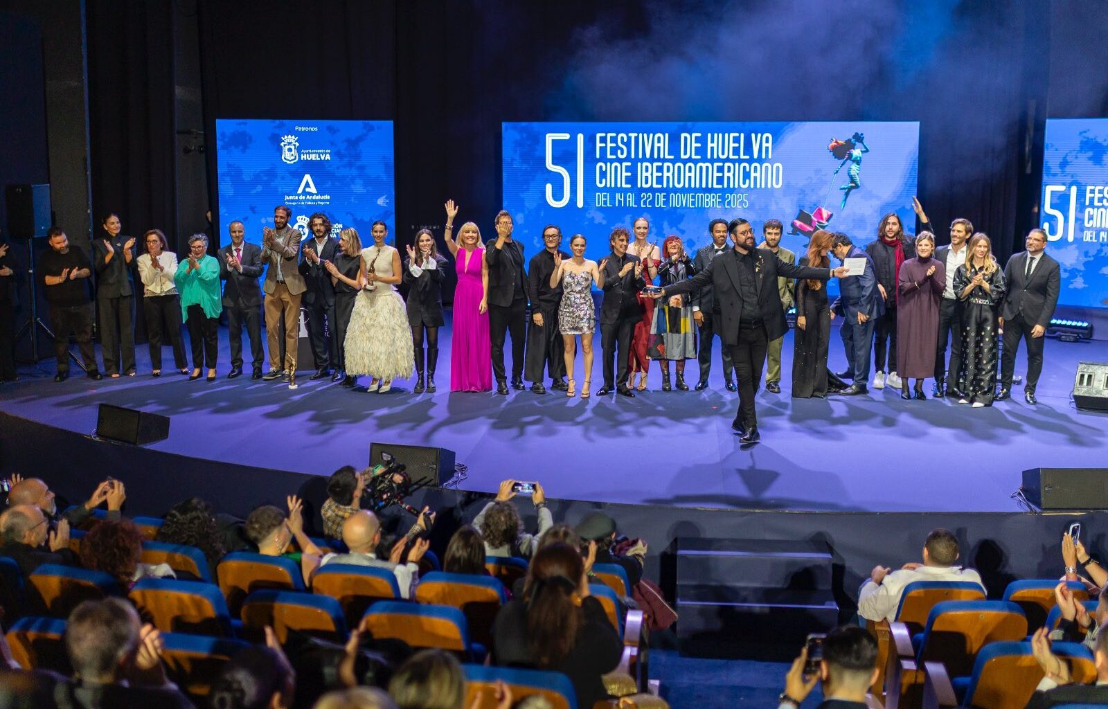 Gala de inauguración del 51 Festival de Cine Iberoamericano de Huelva: una noche luminosa de cine, arte y emoción