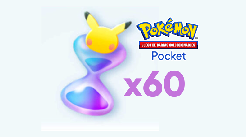 60 Relojes de Arena de Sobres de regalo: Consíguelos así con este nuevo evento de JCC Pokémon Pocket