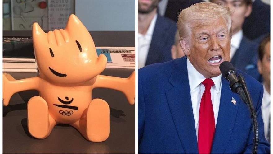 La curiosa relación que une a 'Cobi', la mascota de Barcelona'92, con Donald Trump