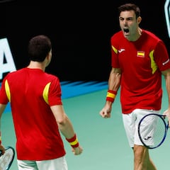 Resumen, marcador y ganador del España - Alemania, semifinales de la Copa Davis, en vivo