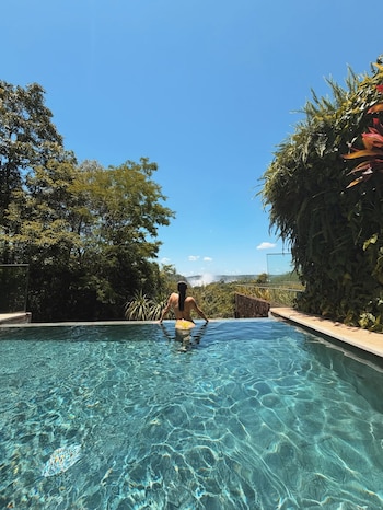La bailarina en la lujosa