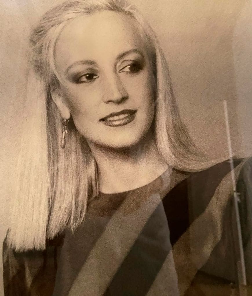 Carmen Lomana, con 35 años 