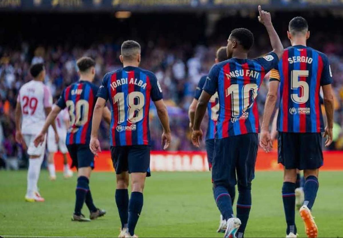 Último partido disputado en el antiguo Camp Nou