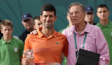 Djokovic, en Bolonia para homenajear a su padre tenístico