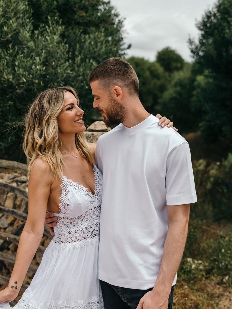 Edurne felicita a su marido David de Gea