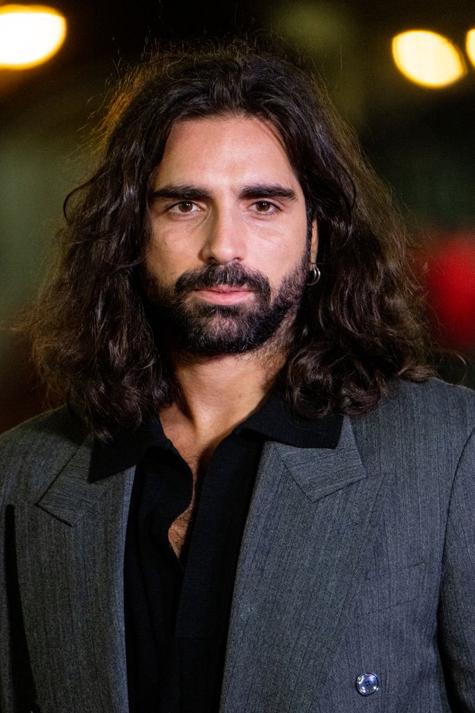 SAN SEBASTIAN, SPAIN - SEPTEMBER 23: Guillermo Furiase attends the "Flores Para Antonio" premiere during the 73rd San Sebastian International Film Festival at Victoria Eugenia Theater on September 23, 2025 in San Sebastian, Spain. (Photo by Juan Naharro Gimenez/WireImage)