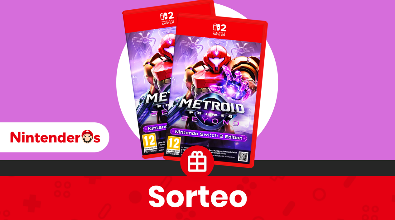 ¡Sorteamos 2 copias físicas de Metroid Prime 4: Beyond - Nintendo Switch 2 Edition (también compatible con Switch 1)!