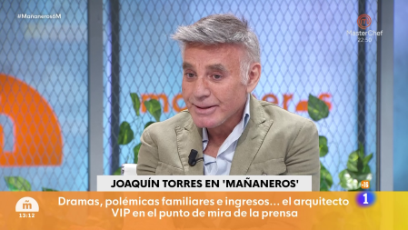 Joaquín Torres, en 'Mañaneros'
