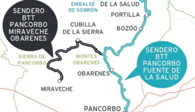 Dos rutas ciclistas de Pancorbo a Miraveche cruzarán los Obarenes