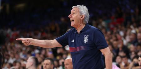 Svetislav Pesic, entrenador de Serbia