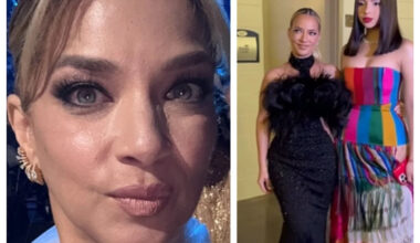 Se hace viral el frío momento entre Ángela Aguilar y Adamari López en su encuentro en Premios Lo Nuestro