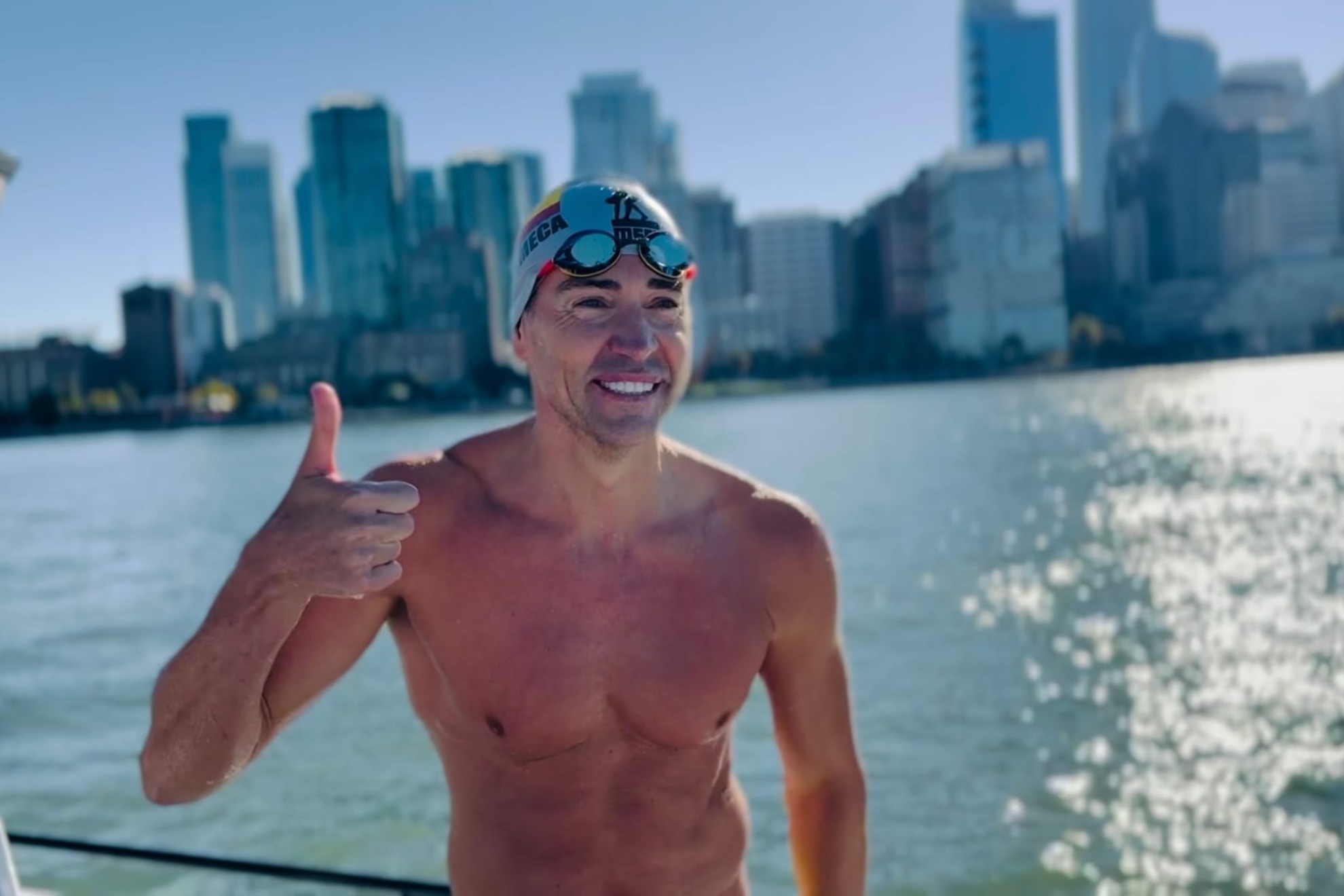 David Meca, en Alcatraz