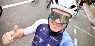 Froome en una imagen de esta temporada rodando