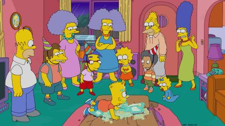 Imagen del primer episodio de la temporada 36 de 'Los Simpson'.