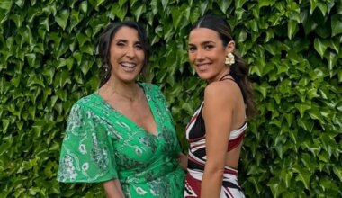 Paz Padilla, muy emocionada en la cena por el compromiso de su hija, Anna Ferrer