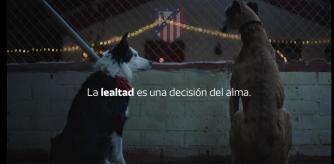 Nuevo anuncio navideño del Atlético de Madrid.
