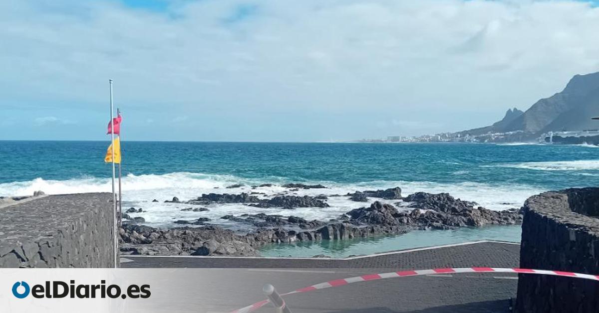 Las autoridades advierten del peligro de acercarse a muelles y espigones tras la muerte de tres personas en Tenerife