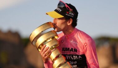 El Giro de Italia de 2026 se presentará el 1 de diciembre en Roma con muchas novedades