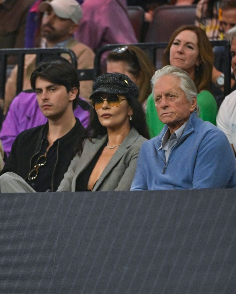 La familia Douglas en Las Vegas, Nevada