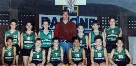 Jordi Fernández, el tercero abajo empezando por la derecha, en su etapa en las categorías inferiores del Joventut