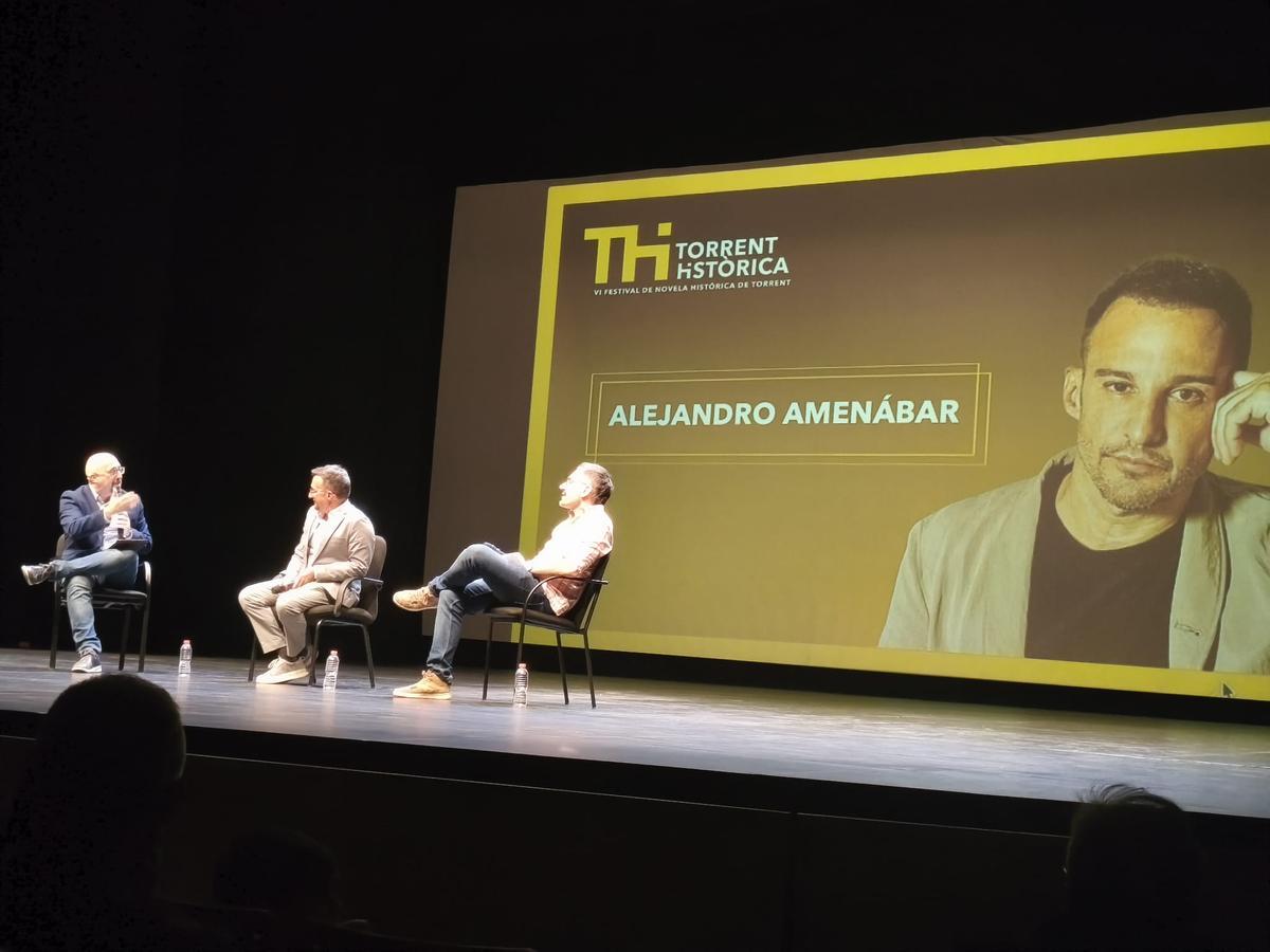 Charla coloquio de Amenábar en el Auditori de Torrent.