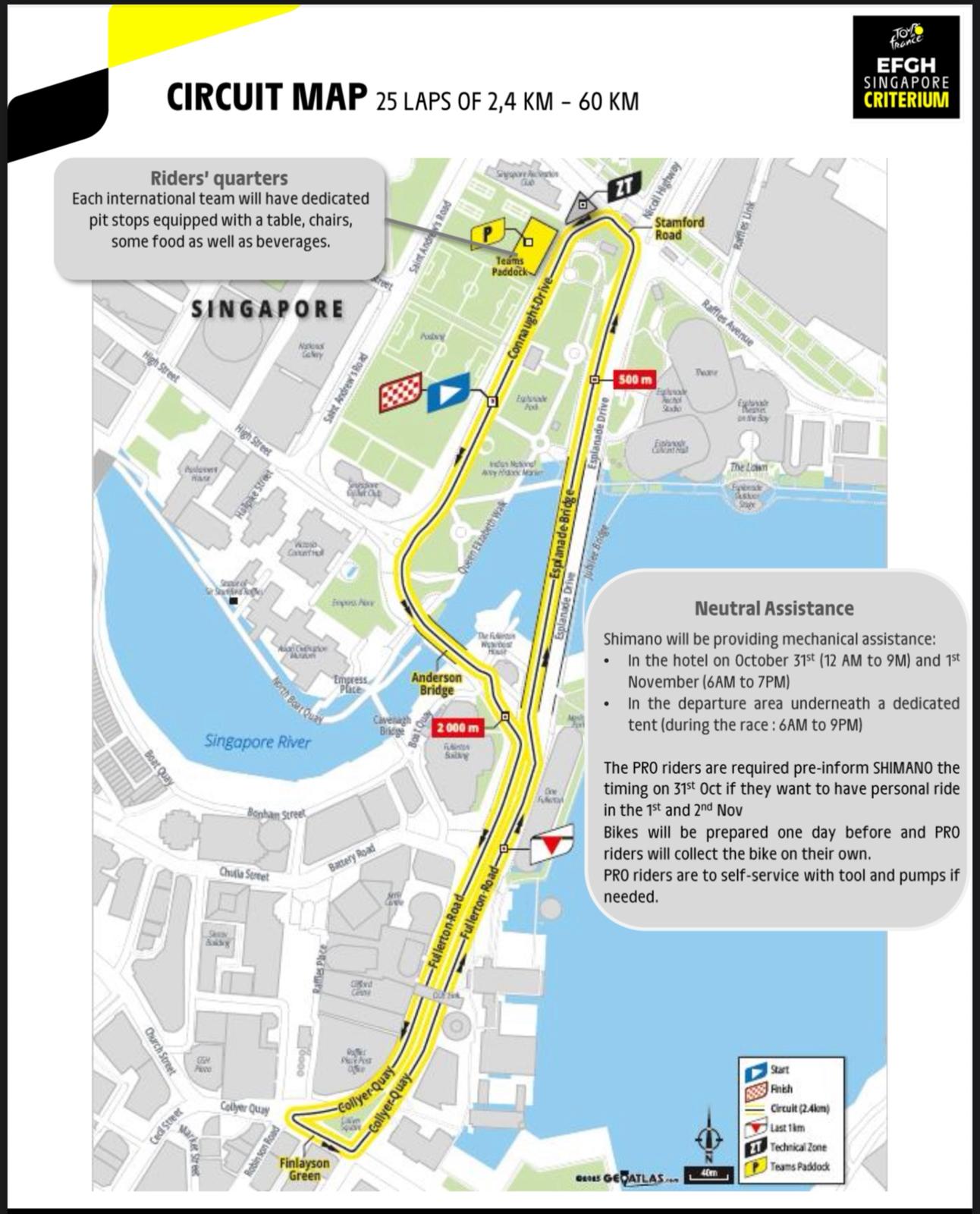 Un cirtuito para volar en Singapur