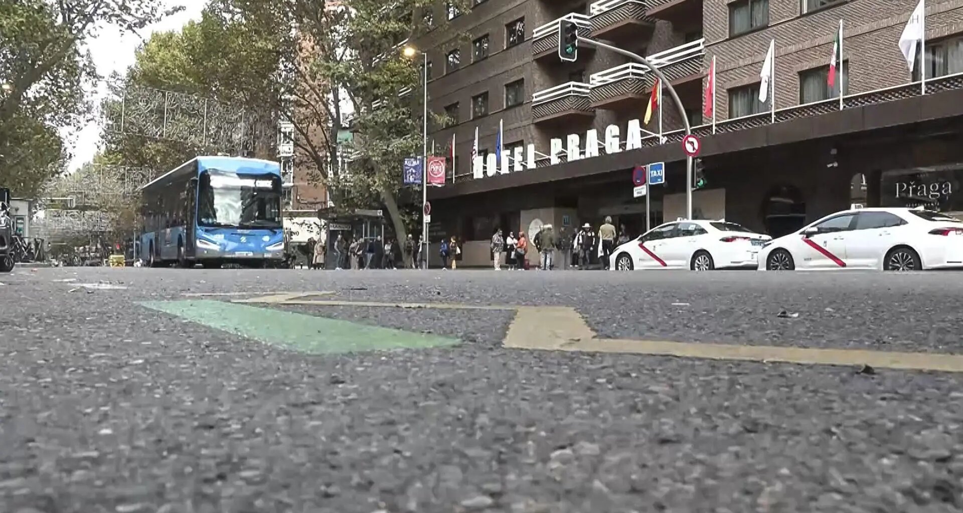 La Policía investiga el tiroteo a un coche y el secuestro de su conductor en Madrid