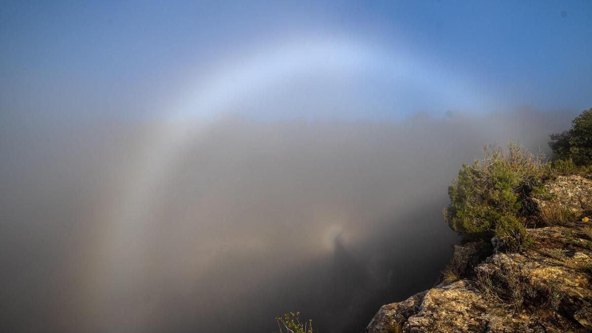 El espectro de Brocken en Vilanova de Sau
