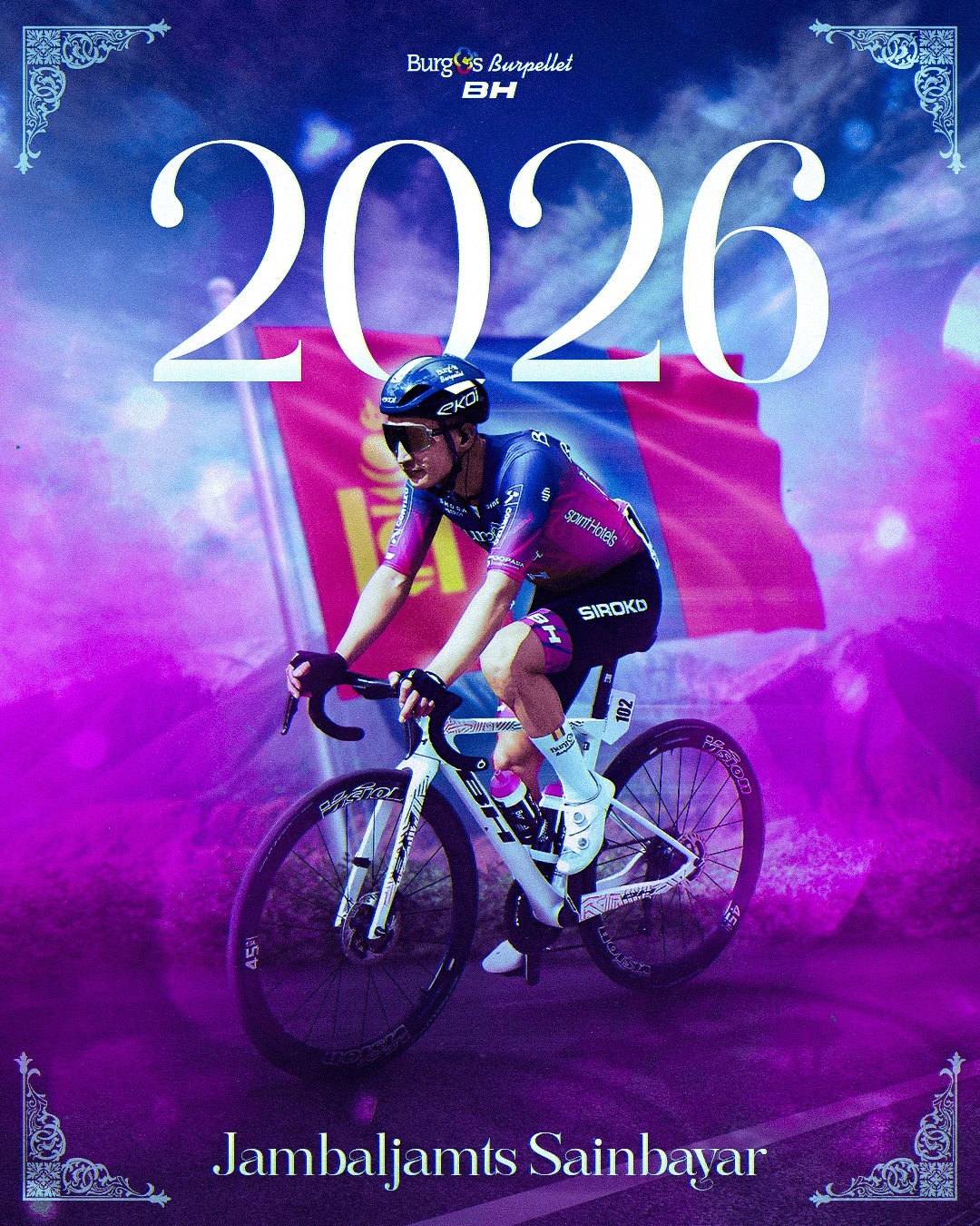 Jambaljamts Sainbayar seguirá un año más en el Burgos Burpellet BH.