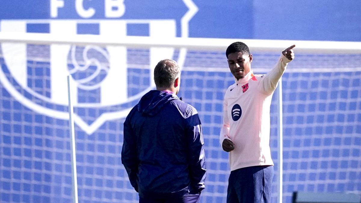 Rashford regresa y Flick está aún pendiente de Pedri