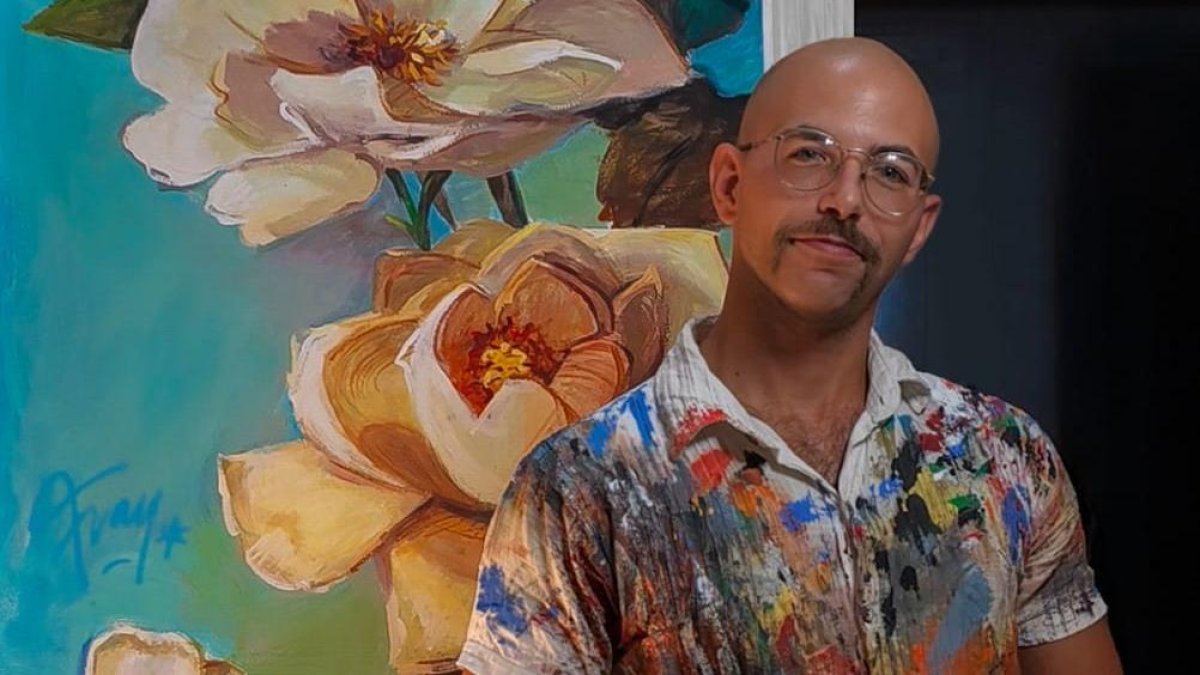 El artista almeriense, Fran Fajardo.