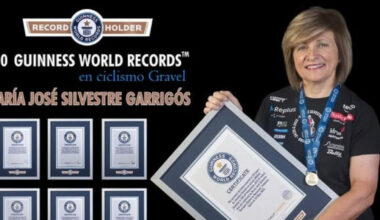 Una valenciana de 59 años entra en el Libro Guinness de los Récords con diez registros a la vez