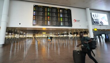 Los aeropuertos de Bruselas y Lieja cierran su espacio aéreo durante más de una hora por la presencia de drones