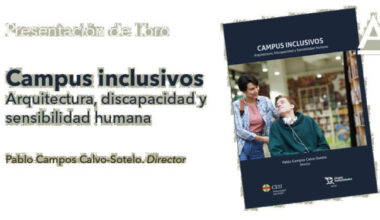 Pablo Campos presenta este jueves el libro 'Campus inclusivos Arquitectura, discapacidad y sensibilidad humana'
