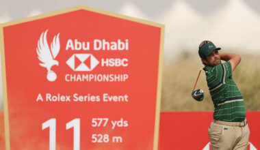Nacho Elvira se luce en la bacanal de birdies de Abu Dhabi