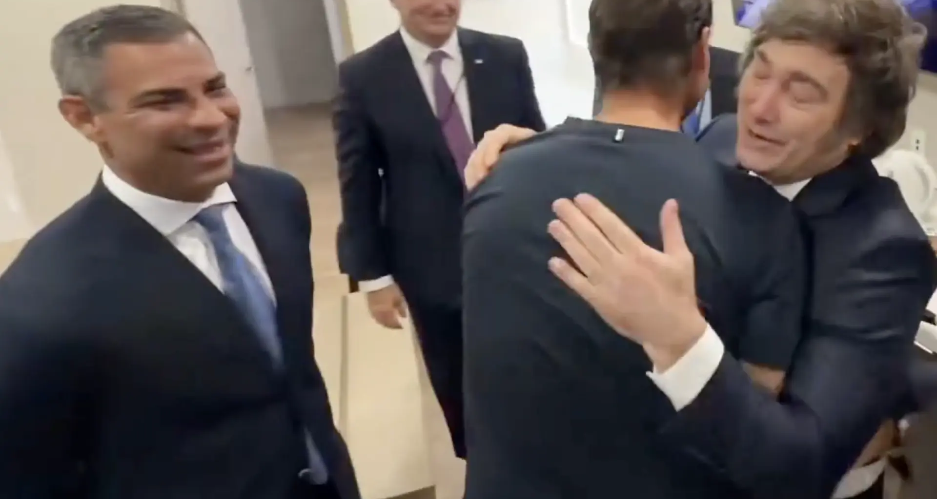 Milei y Nadal protagonizan un encuentro informal en Miami antes de un foro de debate económico