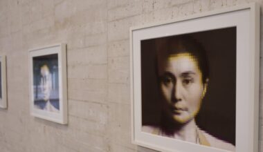 Inauguración de la exposición de Yoko Ono en el Musac de León.