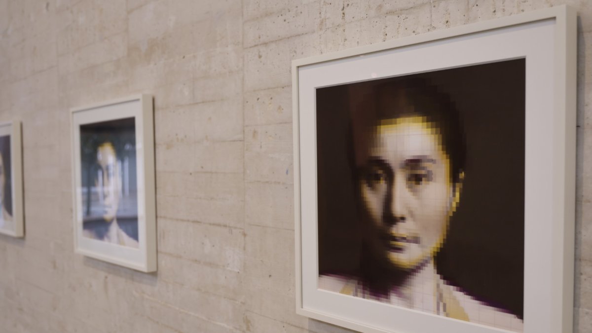 Inauguración de la exposición de Yoko Ono en el Musac de León.